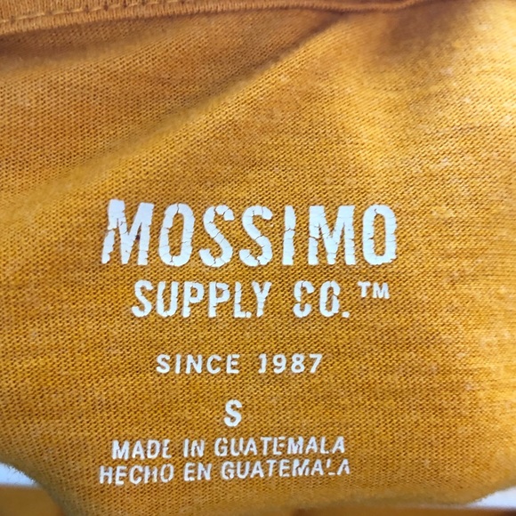 Mustard V-Neck - Picture 2 of 2